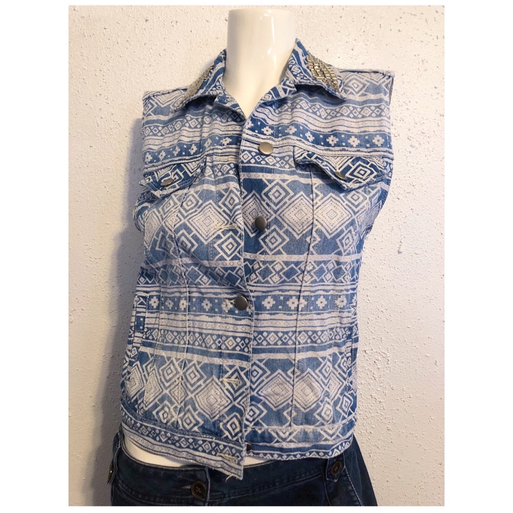 Tribal Print Vest